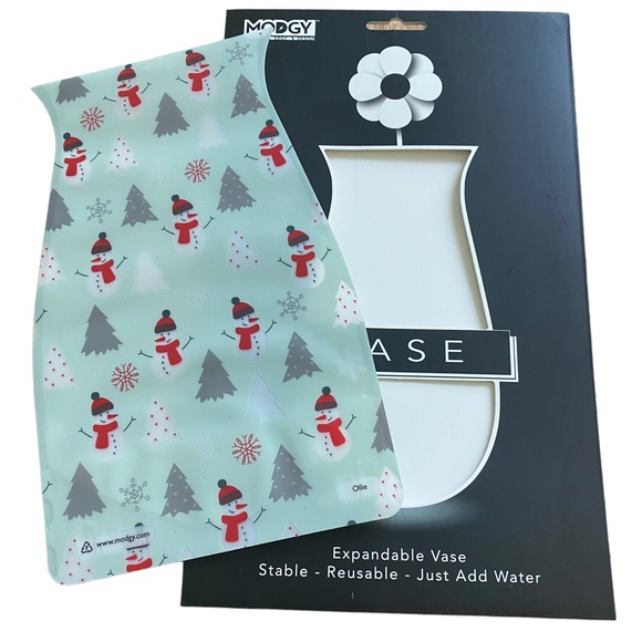 MODGY Expandable Vase in Holiday Motif - Picture 6 of 6